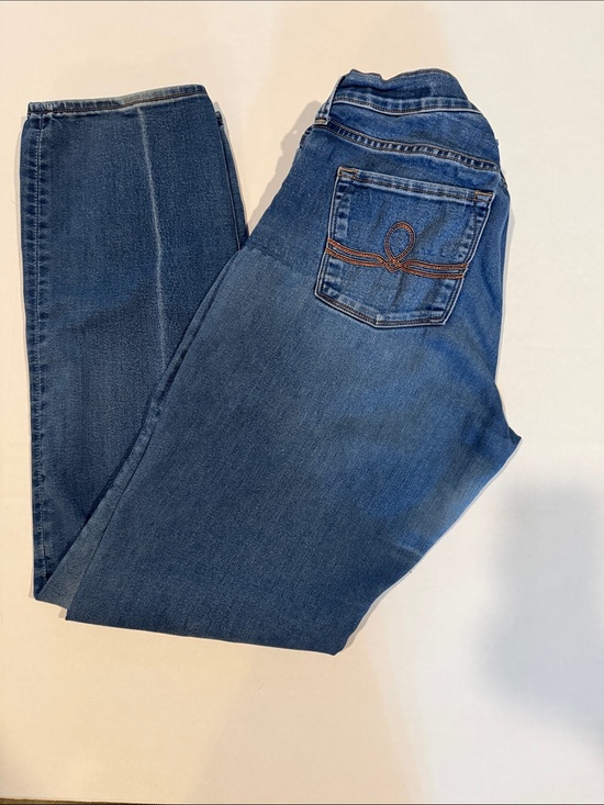 Lucky Brand Denim - Lucky Brand Classic Mid to Dark Blue Sophia Straight Leg Jeans